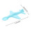 Airplane-Themed Kids Utensil Set with Fork and Spoon 3