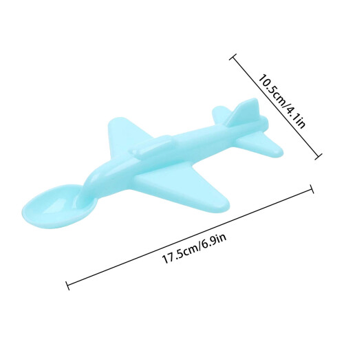 Airplane-Themed Kids Utensil Set with Fork and Spoon 2