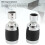 Faucet Aerator 3-Mode 360-Degree Rotating Black 2-Pack 8