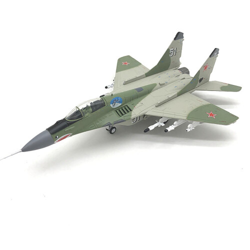 MIG-29 Scale Model Aircraft 17cm Composite Material 2