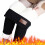 Women's Thermal Fluffy Winter Pants Black M 2