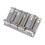CIYISON 4-String Bass Bridge Assembly Vintage Style 4