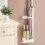 Multifunctional Wall-Mounted Umbrella Storage Rack Gray 3