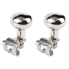 2X 316 Stainless Steel Boat Steering Wheel Spinner Knob for Boat Yacht, Boat Maneuvering Knob Fits Rim