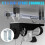 2pcs Channel Trolley Track Hanger Bracket Intermediate Support Hange Bracket for Channel Trolley Track 5