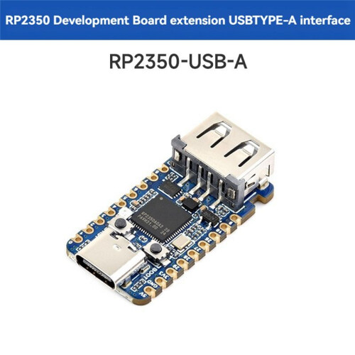 RP2350-USB-A RP2350A USB  Development Board 2Mb Flash Core Board Programmable USB Interface Demo Board 2