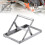 Metal Table Saw Stand Height-Adjustable Roller Support Frame 2