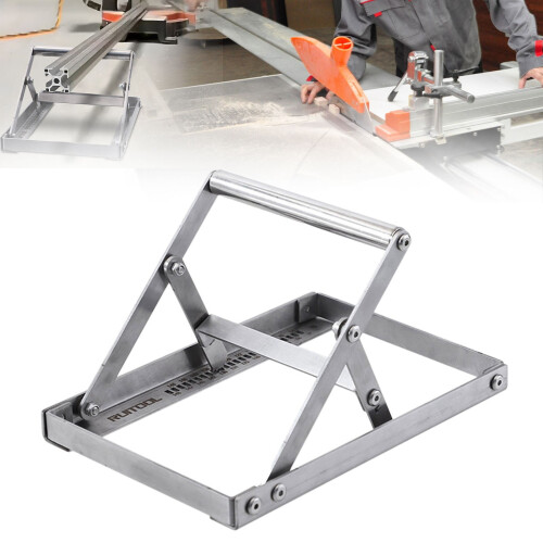 Metal Table Saw Stand Adjustable Height Stainless Steel 1