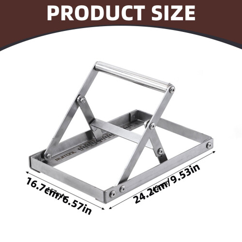 Metal Table Saw Stand Height-Adjustable Roller Support Frame 2
