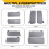 Car Inside Sunvisor for  Hilux Revo 2005-2014 Sun Shield Front Sunshade Sun Visor 5