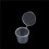 100Pcs Small Plastic Disposable Sauce Cups with Lids for Food Storage 5