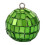 Green Mini Mirror Ball Ornament 3cm 1