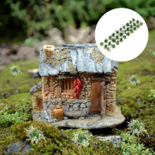 Raindrops Static Grass Tuft Model for Miniature Railway 1