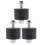 Motorcycle Chain Tensioning Guide Wheel Roller 3pcs 1