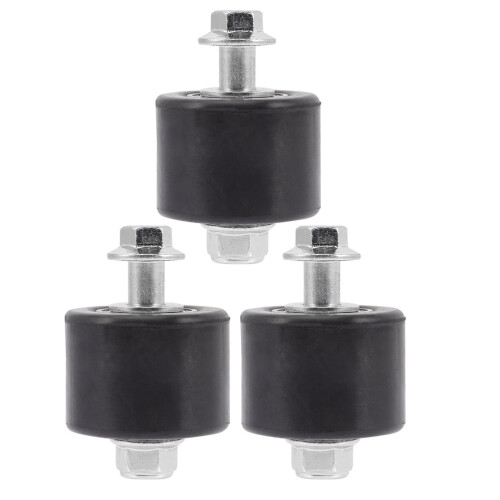 Motorcycle Chain Tensioning Guide Wheel Roller 3pcs