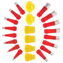 Caulking Nozzle Kit Stainless Steel Tips 22-Piece