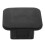 Black Trailer Hitch Cover Plastic Tow Protector 1 Piece 1