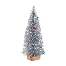 UHUYA Christmas Decor Silver Tree Desktop Door Gift