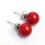 South Sea Shell Pearl Earrings Silver Stud 6 Colors 10mm 1