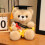 Doctoral Graduation Teddy Bear 7.1-inch Plush PhD Bear with 1