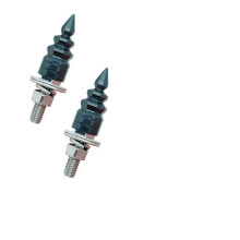 Forest Tree License Plate Fasteners M6 Thread 4-Pack