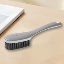 Hard Bristle Shoe Cleaning Brush Plastic Handle 20cm