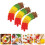 Fall Maple Leaves Table Decorations Gold Glitter Paper 1