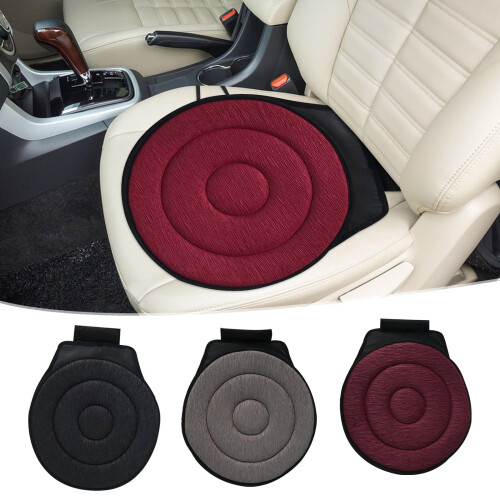 Car Seat Cushion Rotating Swivel Foam 2PC