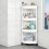 4-Tier Corner Shower Shelf Plastic White with Wheels 1