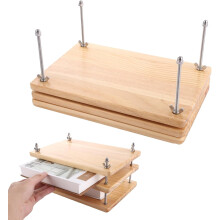 Wooden Book Press A4 29.5x19.5x4.5 cm 3-Layer