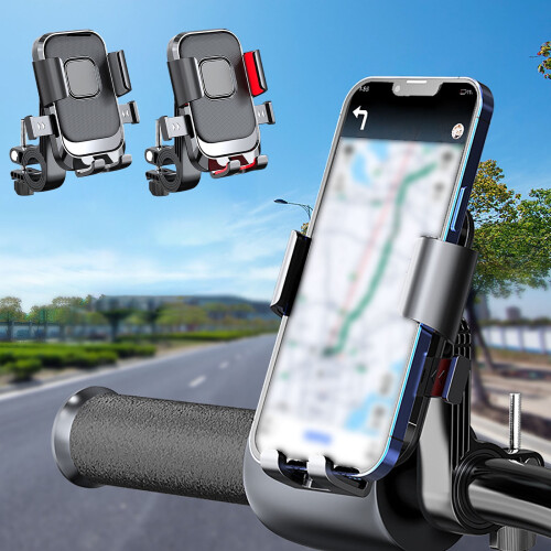 Electric Bicycle Phone Holder Shockproof Waterproof Mount