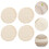 Beige Cotton Nursing Pads Reusable Leak-Proof Soft 1