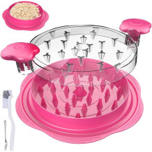 Chicken Shredder Tool with Fork and Brush Food-Grade