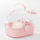 Small Animal Carrier Cage with Water Bottle Blue 1