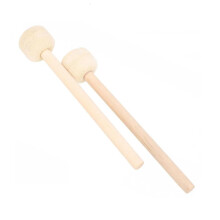 Nonslip Drum Mallets Wooden Handle Percussion Drumsticks