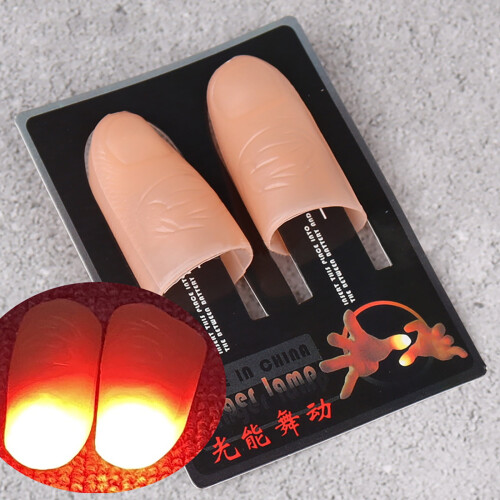 Dancing Finger Lights Red Pair Portable Illuminated Toys
