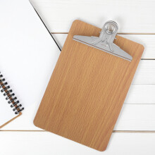 NICEXMAS Hardboard Clipboard with Profile Clip and