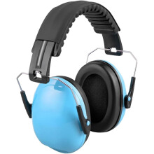 Kids Ear Protection Earmuffs Noise Reduction Black Blue