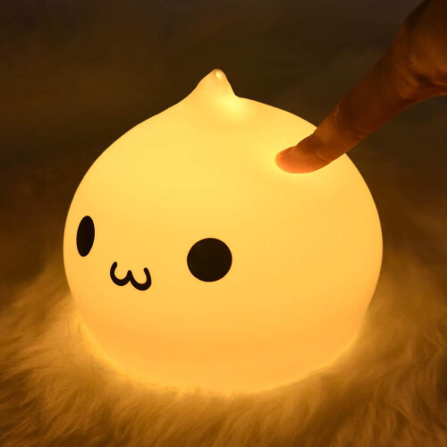 Kawaii Dumpling Night Light Silicone Portable