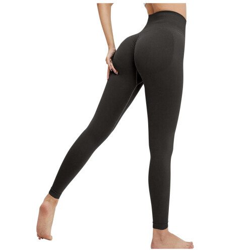 Women's fleece-lined thermal tights grey M