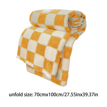 Flannel Blanket Warm Coral Velvet 70x100cm