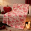 Double-Sided Fleece Throw Blanket Soft Breathable Pink 1