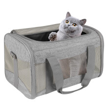 Soft-Sided Small Animal Travel Carrier Green 15x10x10 Inch