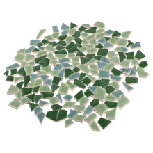 GOOHOCHY mosaic art tiles irregular green 200 pcs