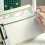 Folding Nursing Clipboard with Low Clip Heavy Duty Plastic 1 4
