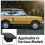 Black Trailer Hitch Cover Plastic Tow Protector 1 Piece 2