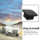 Black Trailer Hitch Cover Plastic Tow Protector 1 Piece 6