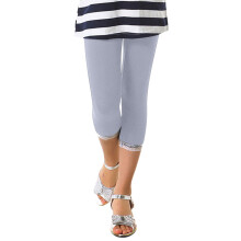 Girls Leggings Grey Size 6-7 Years Soft Breathable Trousers