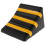 Tuff Blocks Wheel Chock Black Rubber Set of 1 1