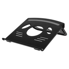 GOOHOCHY Grey Laptop Cooling Stand with Tablet Holder